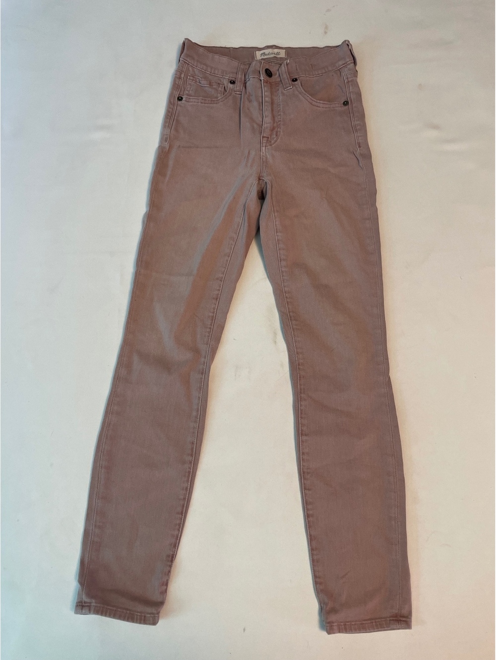 Madewell Mauve Skinny Jeans, Size 26 Waist